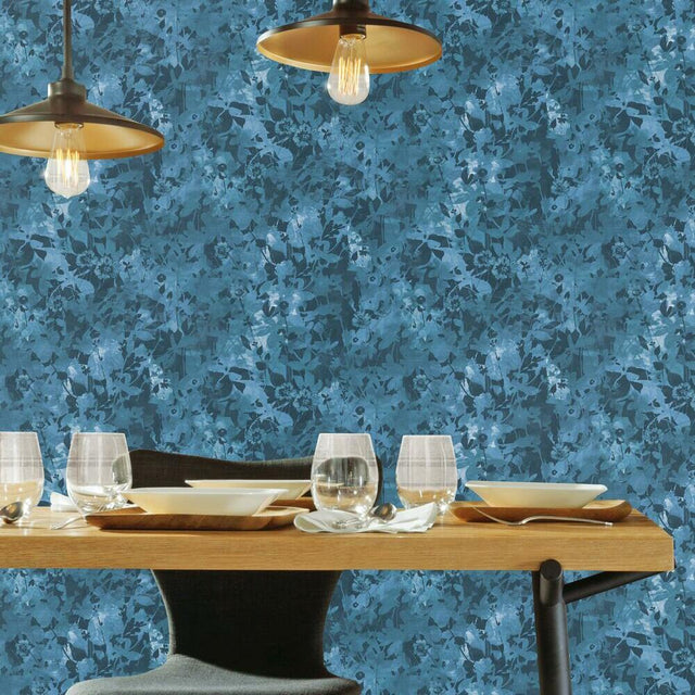 RoomMates RMK11566RL Wildflower Shadows Peel and Stick Wallpaper - Eade's Wallpaper