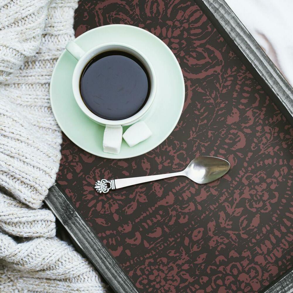 RoomMates RMK11571WP Ornate Ogee Peel and Stick Wallpaper - Eade's Wallpaper