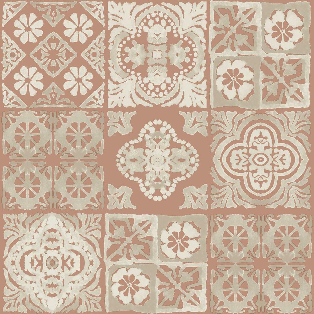 RoomMates RMK11647WP Marrakesh Tile Peel and Stick Wallpaper - Eade's Wallpaper