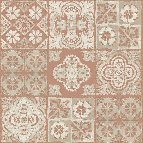 RoomMates RMK11647WP Marrakesh Tile Peel and Stick Wallpaper - Eade's Wallpaper