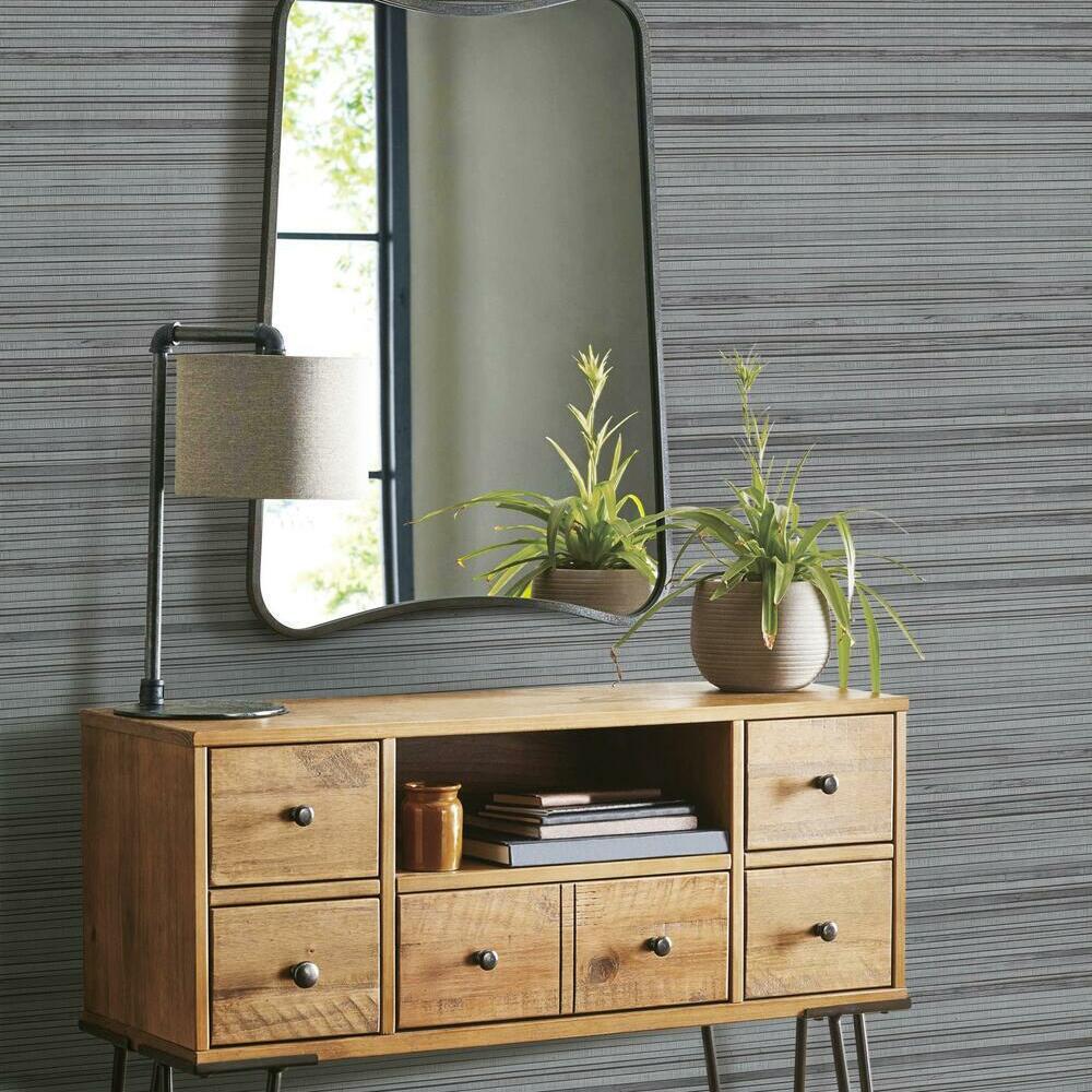 RoomMates RMK11669RL Faux Bamboo Grasscloth Peel and Stick Wallpaper - Eade's Wallpaper