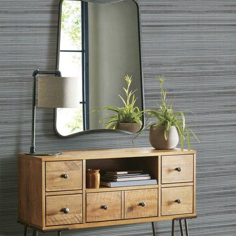 RoomMates RMK11669RL Faux Bamboo Grasscloth Peel and Stick Wallpaper - Eade's Wallpaper