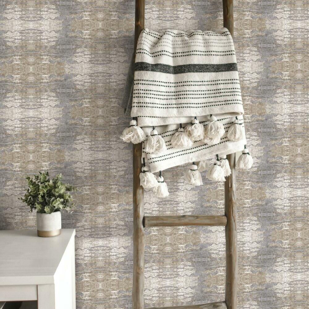 RoomMates RMK11686RL Sarong Print Peel and Stick Wallpaper - Eade's Wallpaper