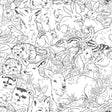 RoomMates RMK11729RL Woodland Sketch Peel and Stick Wallpaper - Eade's Wallpaper