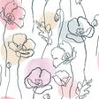 RoomMates RMK11756RL Modern Poppy Peel and Stick Wallpaper - Eade's Wallpaper