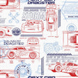 RoomMates RMK11802WP Disney and Pixar Cars Schematic Peel and Stick Wallpaper - Eade's Wallpaper