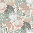 RoomMates RMK11844WP Retro Tropical Leaves Peel and Stick Wallpaper - Eade's Wallpaper