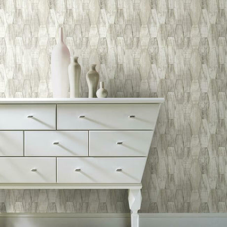 RoomMates RMK11851RL Wood Hexagon Tile Peel & Stick Wallpaper - Eade's Wallpaper
