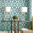 RoomMates RMK11866RL Waverly Tipton Peel and Stick Wallpaper - Eade's Wallpaper