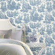 RoomMates RMK11869WP Waverly Country Life Toile Peel and Stick Wallpaper - Eade's Wallpaper