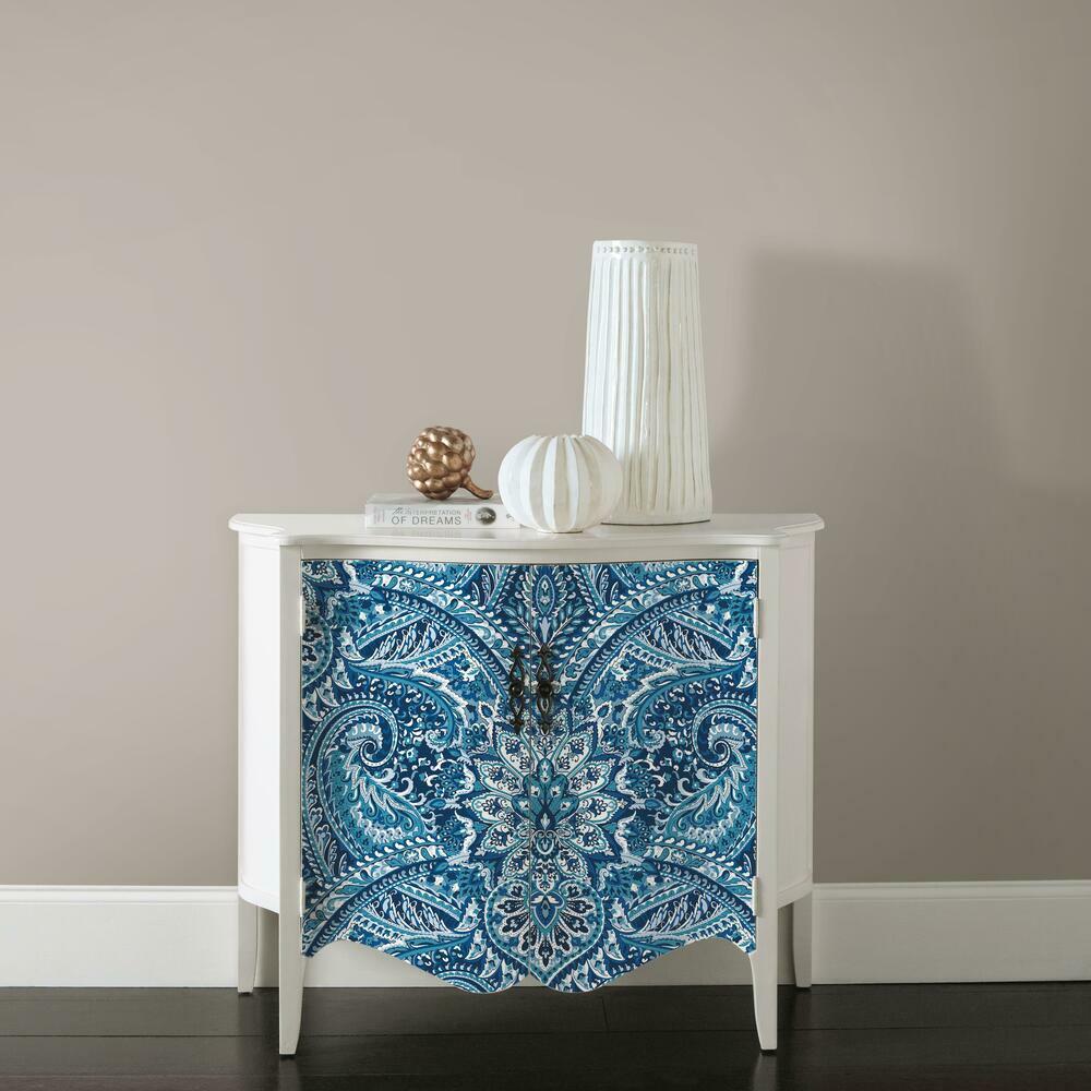 RoomMates RMK11873WP Waverly Swept Away Peel and Stick Wallpaper - Eade's Wallpaper