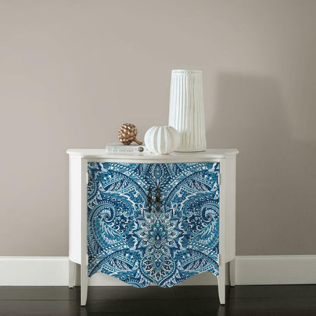 RoomMates RMK11873WP Waverly Swept Away Peel and Stick Wallpaper - Eade's Wallpaper