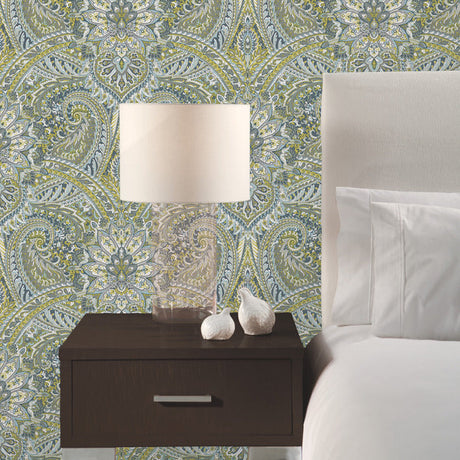 RoomMates RMK11872WP Waverly Swept Away Peel and Stick Wallpaper - Eade's Wallpaper