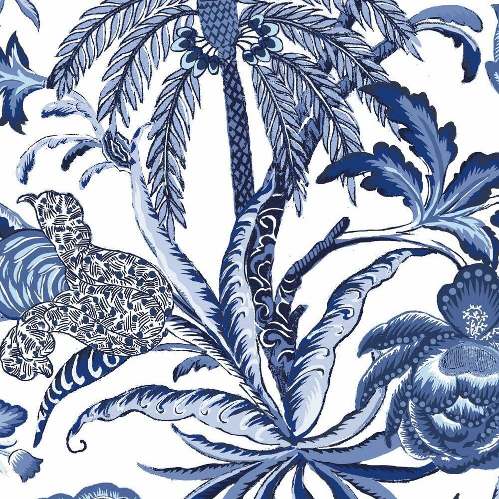 RoomMates RMK11881RL Waverly Exotic Curiosity Peel and Stick Wallpaper - Eade's Wallpaper