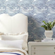 RoomMates RMK11901RL Asian Waves Peel & Stick Wallpaper - Eade's Wallpaper