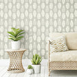 RoomMates RMK11982RL Pineapple Block Print Peel and Stick Wallpaper - Eade's Wallpaper