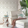 RoomMates RMK12016WP Gazebo Lattice Peel and Stick Wallpaper - Eade's Wallpaper