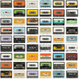 RoomMates RMK12080RL Retro Cassettes Peel & Stick Wallpaper - Eade's Wallpaper