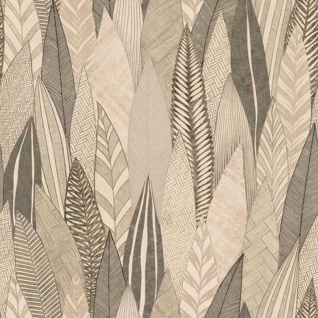 RoomMates RMK12084RL Fern & Feathers Peel & Stick Wallpaper - Eade's Wallpaper