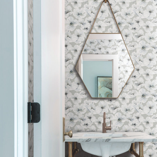 RoomMates RMK12515RL Tamara Day Hawthorn Blossom Wallpaper - Eade's Wallpaper