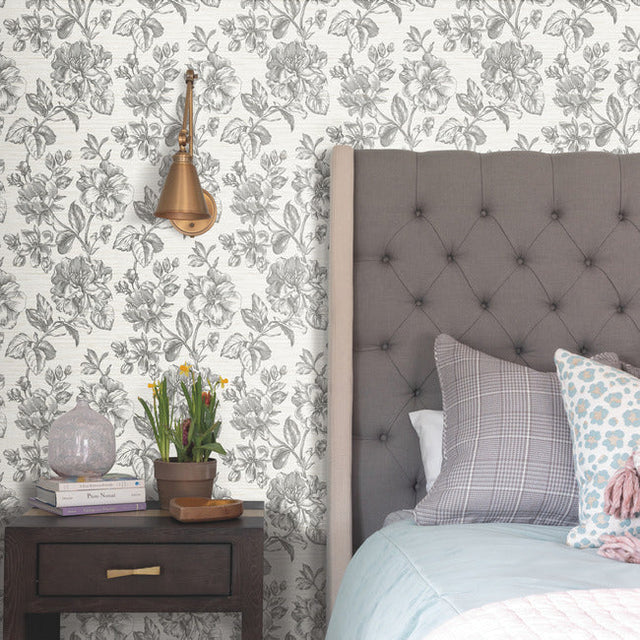 RoomMates RMK12577RL Tamara Day Flower Girl Wallpaper - Eade's Wallpaper