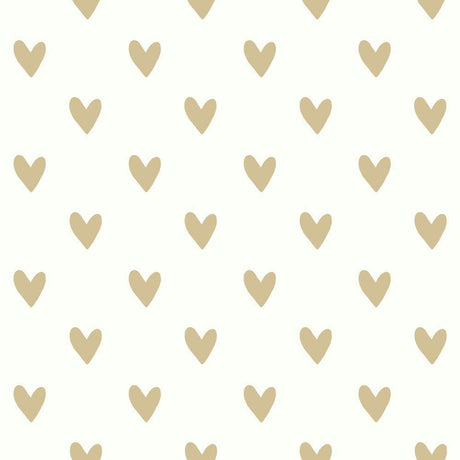 RoomMates RMK3525WP Heart Peel and Stick Wallpaper - Eade's Wallpaper