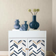 RoomMates RMK11806WP Chevron Stripe Peel and Stick Wallpaper - Eade's Wallpaper