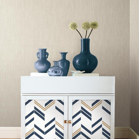 RoomMates RMK11806WP Chevron Stripe Peel and Stick Wallpaper - Eade's Wallpaper