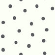 RoomMates RMK9010WP Black Dots Peel and Stick Wallpaper - Eade's Wallpaper