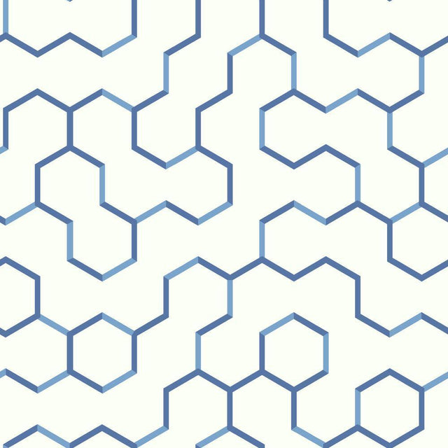 RoomMates RMK9093WP Open Geometric Peel and Stick Wallpaper - Eade's Wallpaper