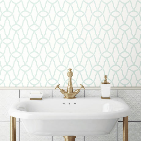 RoomMates RMK9121WP Trellis Peel and Stick Wallpaper - Eade's Wallpaper