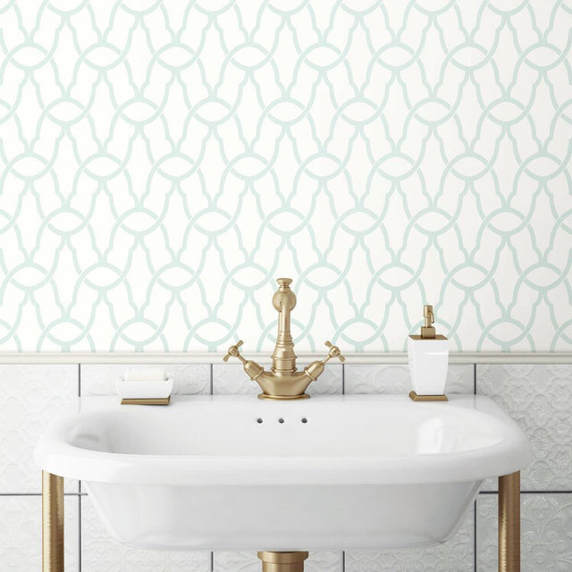 RoomMates RMK9121WP Trellis Peel and Stick Wallpaper - Eade's Wallpaper