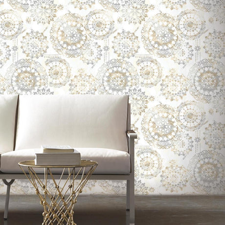 RoomMates RMK11725WP Bohemian Peel and Stick Wallpaper - Eade's Wallpaper