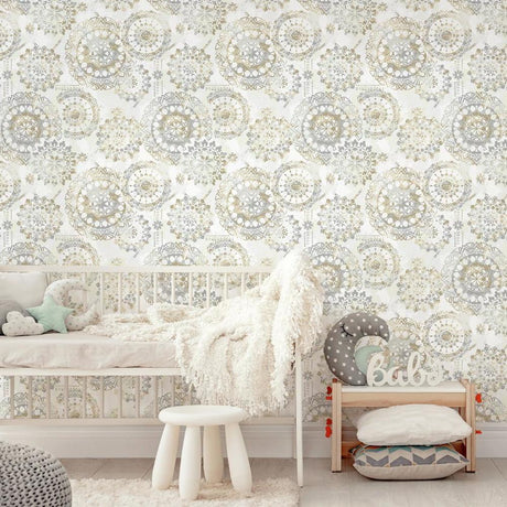 RoomMates RMK9125WP Bohemian Peel and Stick Wallpaper - Eade's Wallpaper