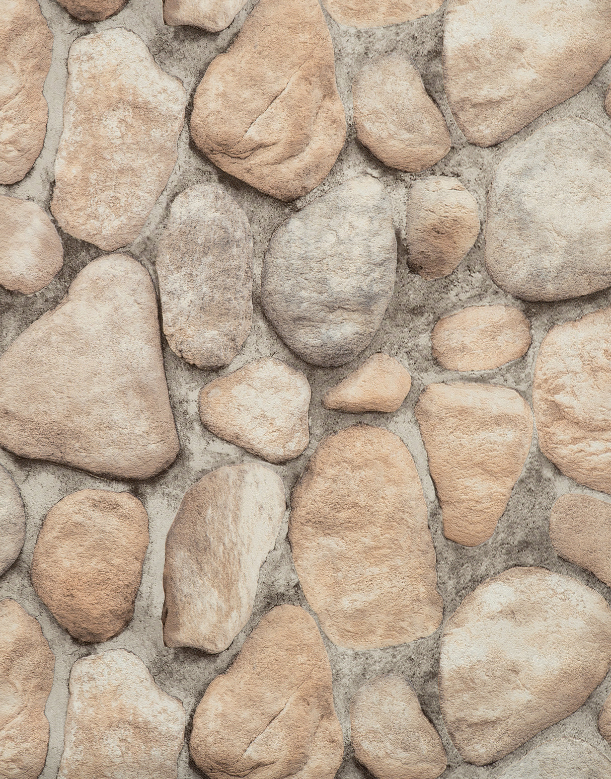 York RN1064 River Rock Slate Grey & Desert Brown Wallpaper