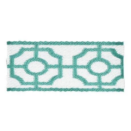 STOUT ROCC-4 ROCCO 4 TURQUOISE Fabric - Eades Wallpaper & Fabric