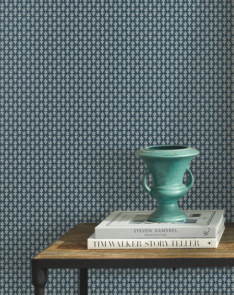 York RP7366 Petal Blue Wallpaper