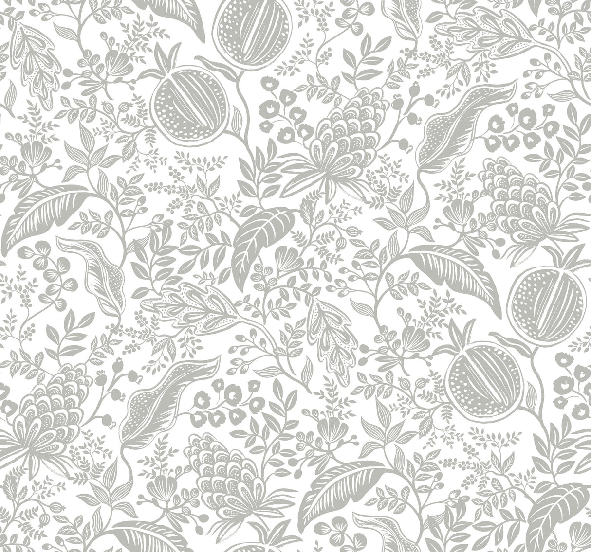 York RP7387 Pomegranate White & Black Wallpaper