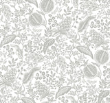 York RP7387 Pomegranate White & Black Wallpaper