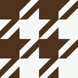 RuPaul RPS6148 RuHoundstooth Brown Peel & Stick Wallpaper