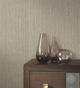 York RRD7607N Vintage Tin Satin Brass Wallpaper