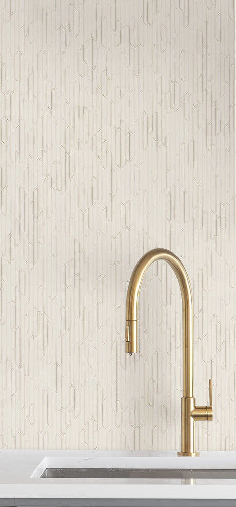 York RRD7614N Calliope Pearl Trax Wallpaper