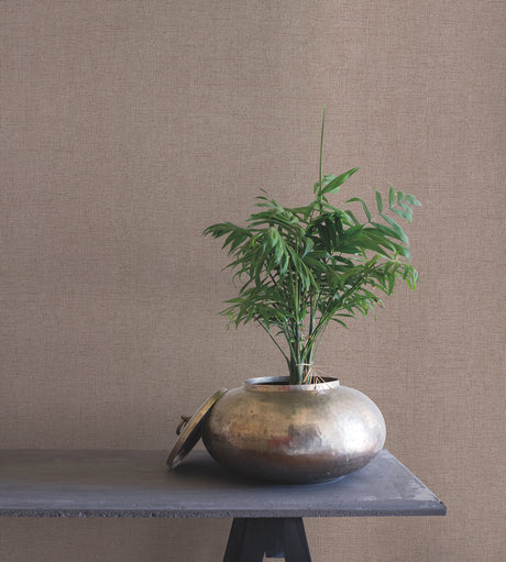 York RRD7641N Rugged Linen Sequoia Wallpaper