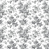 York RT7875 Anemone Toile Black Wallpaper