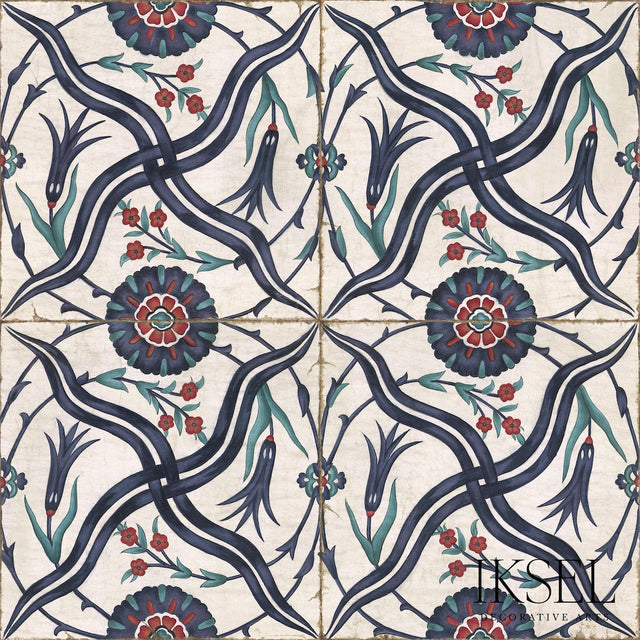 Schumacher RW101CS01-375 IZNIK CHARPI in ORIGINAL Wallpaper 