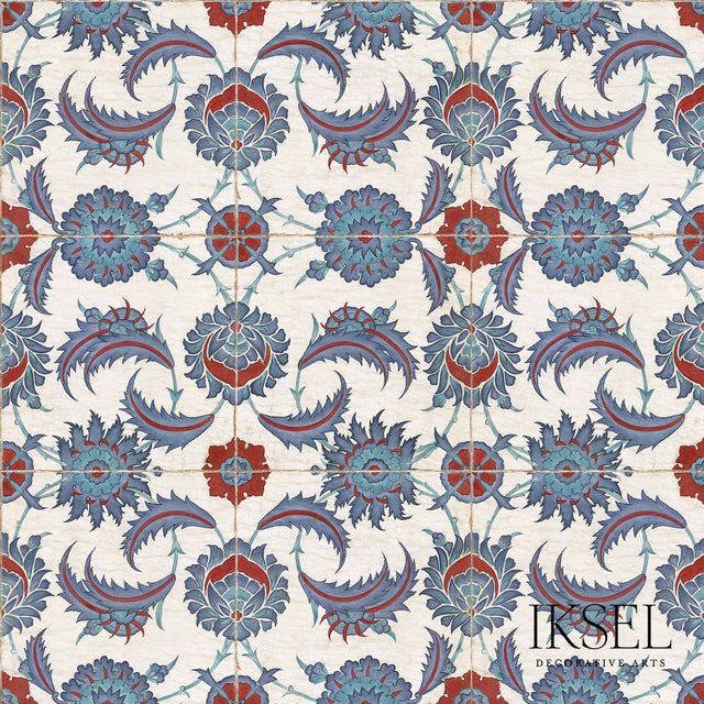 Schumacher RW102CS01 IZNIK RUSTEM in ORIGINAL Wallpaper - IK