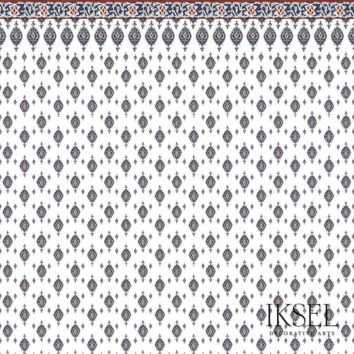 Schumacher RW103CS02 IZNIK SINAN P in LIGHT Wallpaper - IKSE