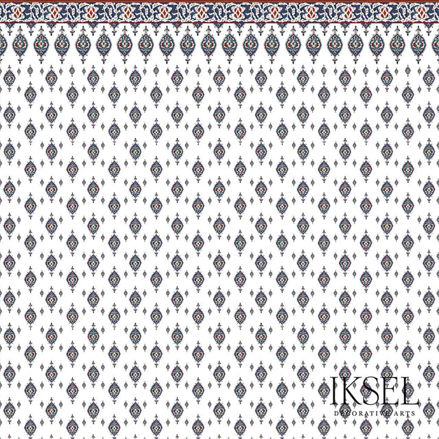 Schumacher RW103CS02 IZNIK SINAN P in LIGHT Wallpaper - IKSE