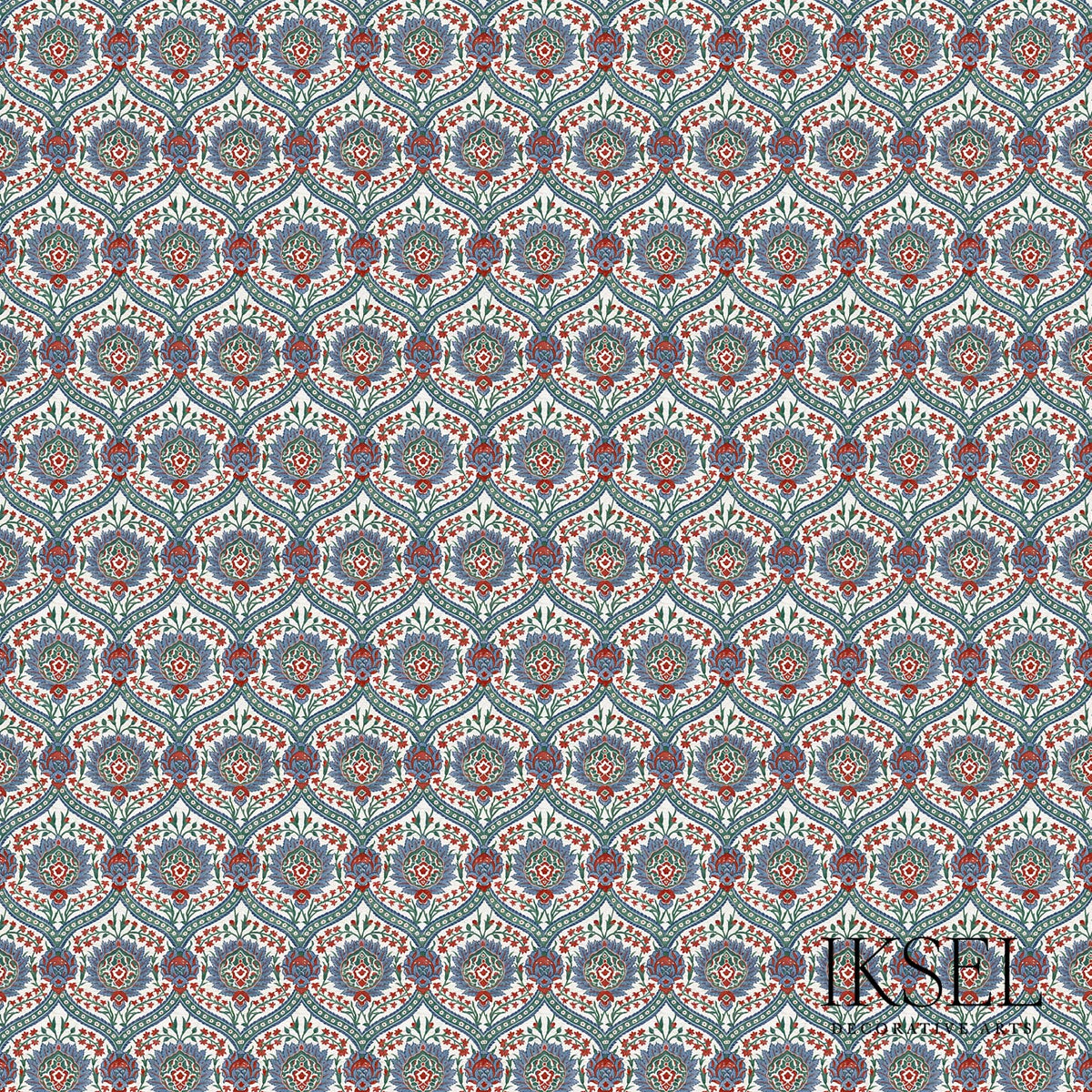 Schumacher RW107CS01 IZNIK HAREM in ORIGINAL Wallpaper - IKS