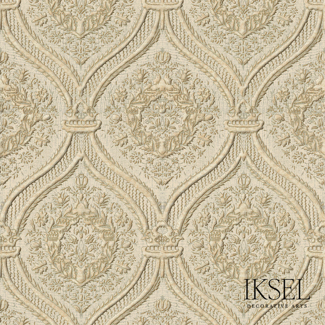 Schumacher RW206CS01-300 SOLIMAN in ORIGINAL Wallpaper - IKS